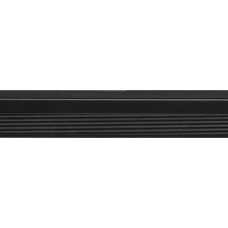 Eindprofiel SPC Paneel Wall End Zwart Mat 4mm x 2800mm-10001140