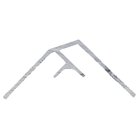 Profiel SPC Paneel Binnenhoek Wall In Zilver 4mm x 2800mm-10001141