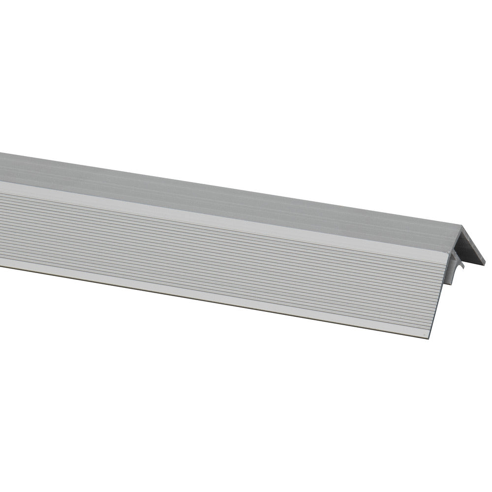 Profiel SPC Paneel Binnenhoek Wall In Zilver 4mm x 2800mm-10001141