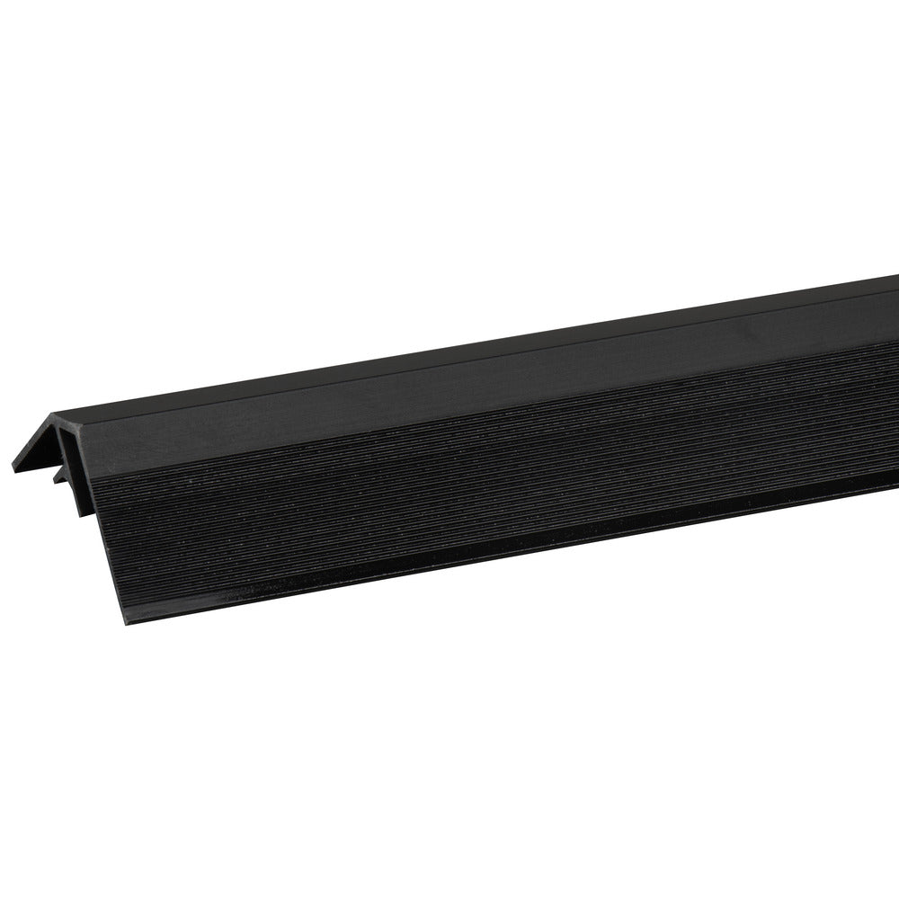 Profiel SPC Paneel Binnenhoek Wall In Zwart Mat 4mm x 2800mm-10001143