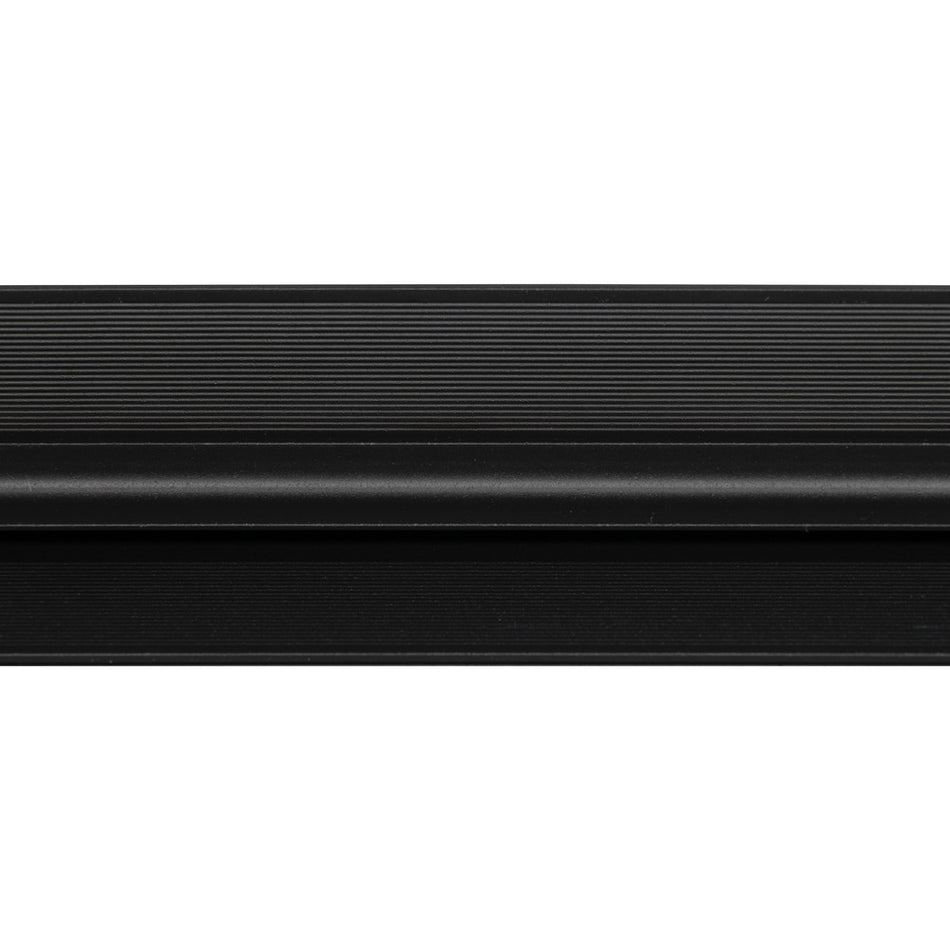 Profiel SPC Paneel Binnenhoek Wall In Zwart Mat 4mm x 2800mm-10001143