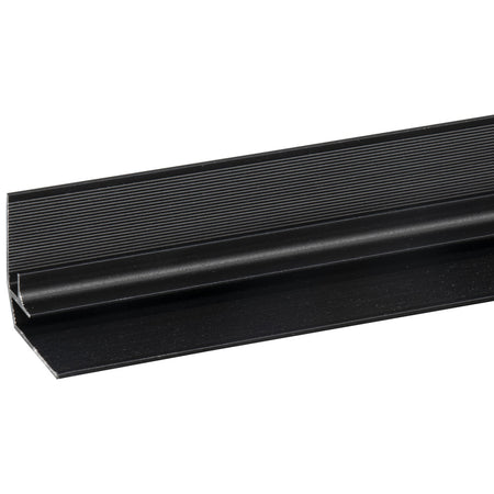 Profiel SPC Paneel Binnenhoek Wall In Zwart Mat 4mm x 2800mm-10001143