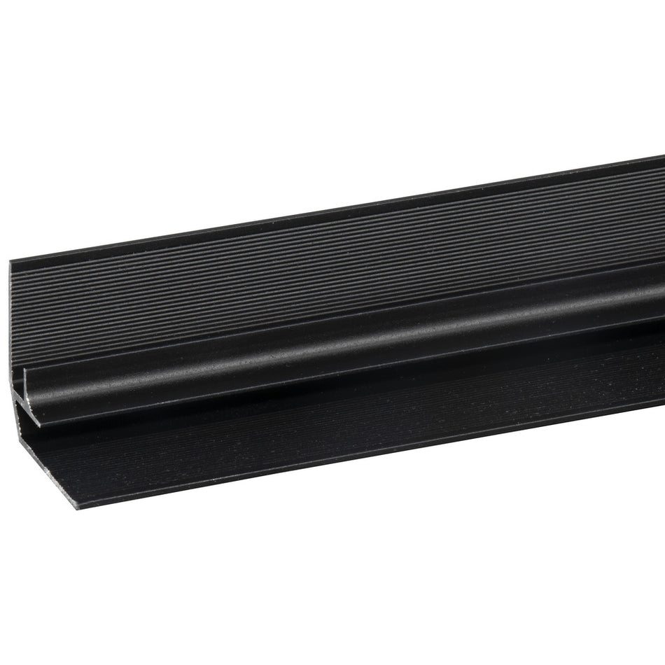 Profiel SPC Paneel Binnenhoek Wall In Zwart Mat 4mm x 2800mm-10001143