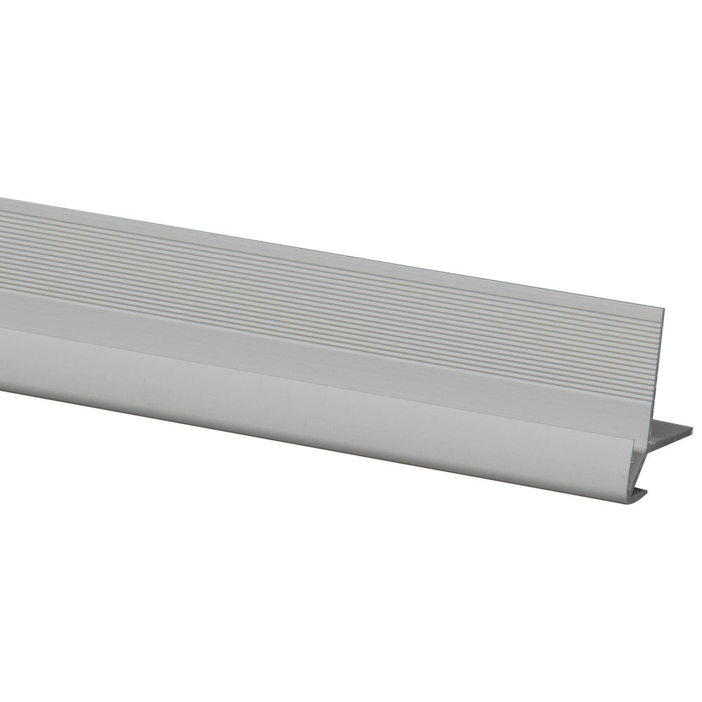Profiel SPC Paneel Buitenhoek Wall Out Zilver 4mm x 2800mm-10001144