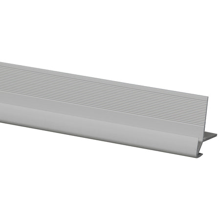 Profiel SPC Paneel Buitenhoek Wall Out Zilver 4mm x 2800mm-10001144