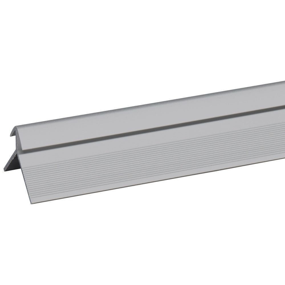 Profiel SPC Paneel Buitenhoek Wall Out Zilver 4mm x 2800mm-10001144