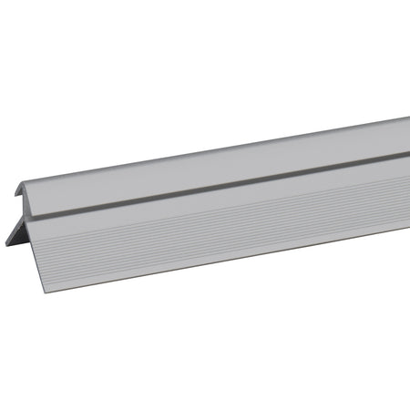 Profiel SPC Paneel Buitenhoek Wall Out Zilver 4mm x 2800mm-10001144