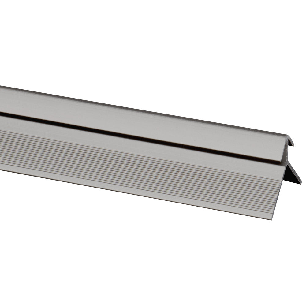 Profiel SPC Paneel Buitenhoek Wall Out Titanium 4mm x 2800mm-10001145