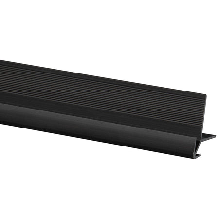 Profiel SPC Paneel Buitenhoek Wall Out Zwart Mat 4mm x 2800mm-10001146