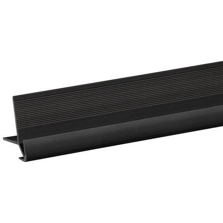 Profiel SPC Paneel Buitenhoek Wall Out Zwart Mat 4mm x 2800mm-10001146