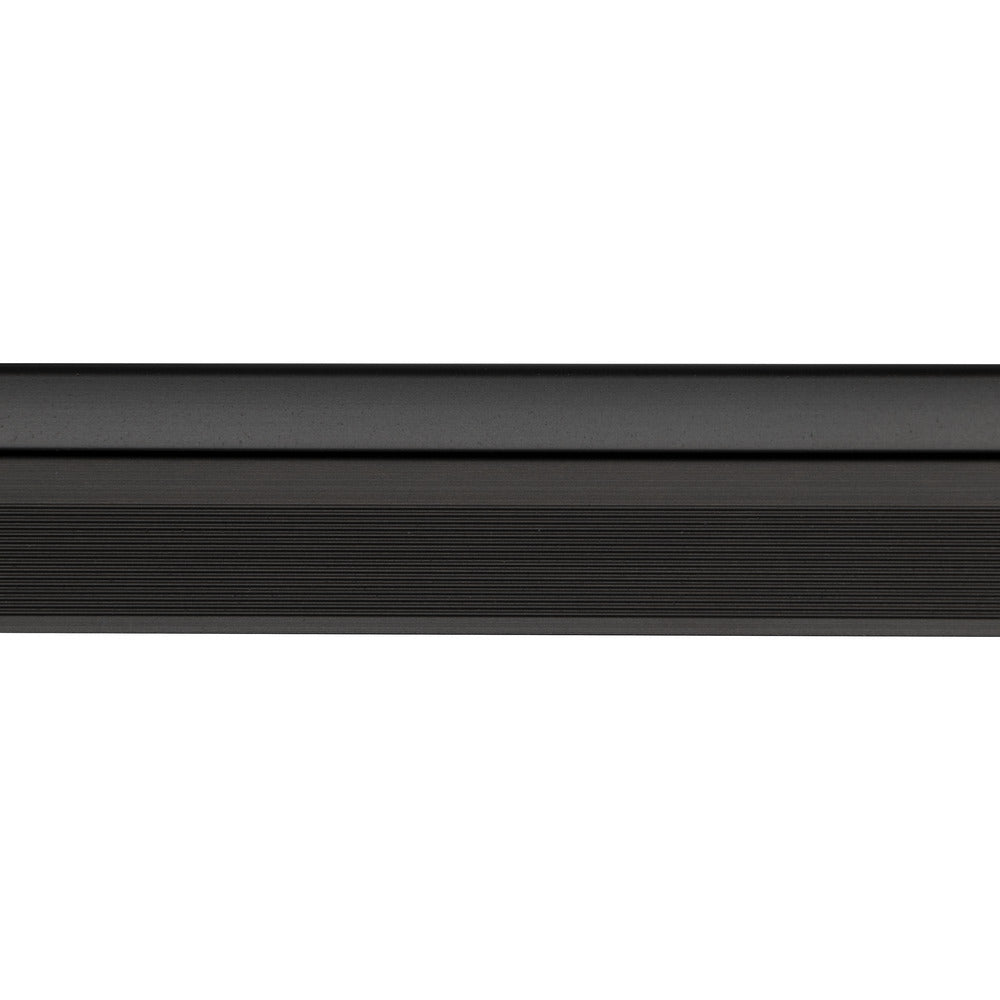 Profiel SPC Paneel Buitenhoek Wall Out Zwart Mat 4mm x 2800mm-10001146