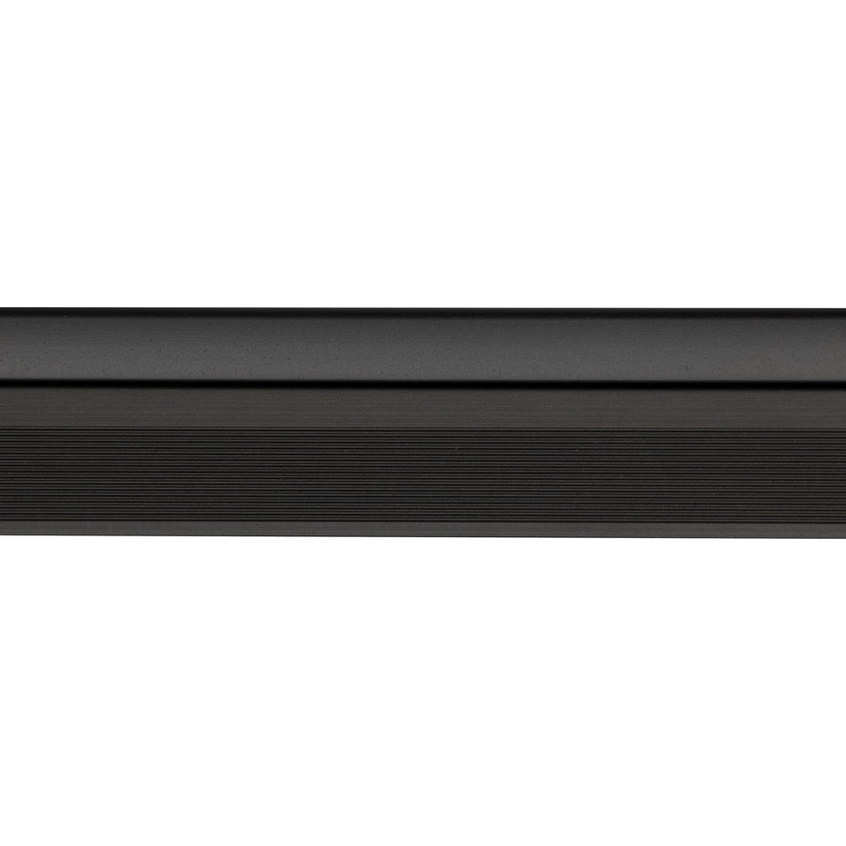 Profiel SPC Paneel Buitenhoek Wall Out Zwart Mat 4mm x 2800mm-10001146