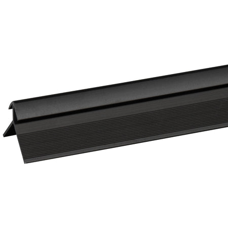 Profiel SPC Paneel Buitenhoek Wall Out Zwart Mat 4mm x 2800mm-10001146