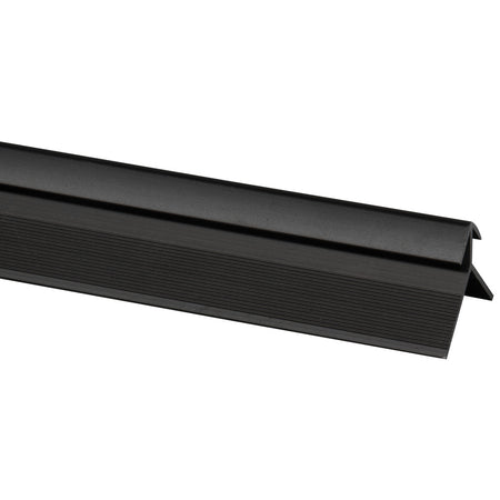 Profiel SPC Paneel Buitenhoek Wall Out Zwart Mat 4mm x 2800mm-10001146