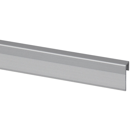 Eindprofiel SPC Paneel Wall End Zilver 4mm x 2800mm-10001147
