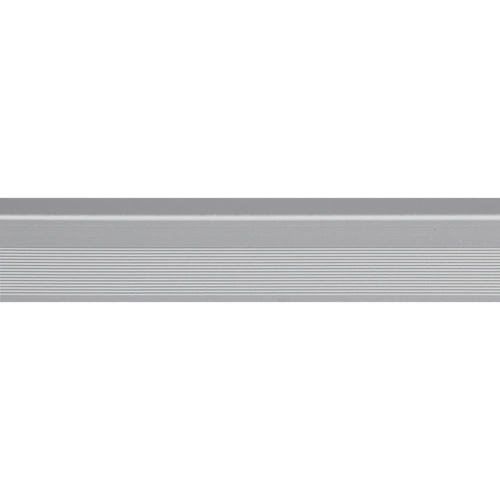 Eindprofiel SPC Paneel Wall End Zilver 4mm x 2800mm-10001147