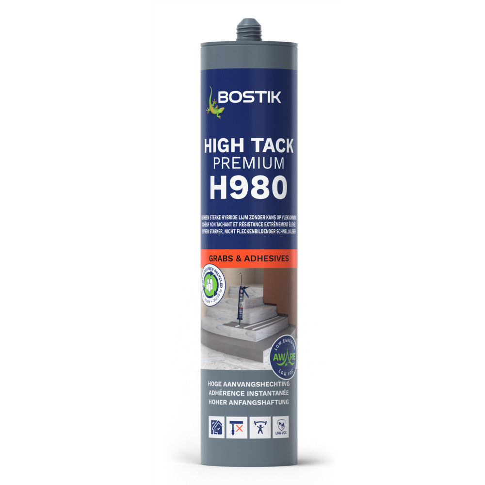 Bostik H980 High Tack Premium Constructielijm Wit 290ml-10001160