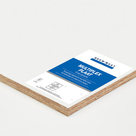 Bouwmaat Paint Multiplexplaat 15jr Garantie 2500x1220x10mm FSC Mix 70%-10002579