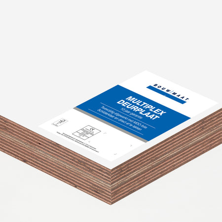 Bouwmaat Paint Multiplex Deurplaat 15jr Garantie 2150x950x40mm FSC Mix 70%-10002583