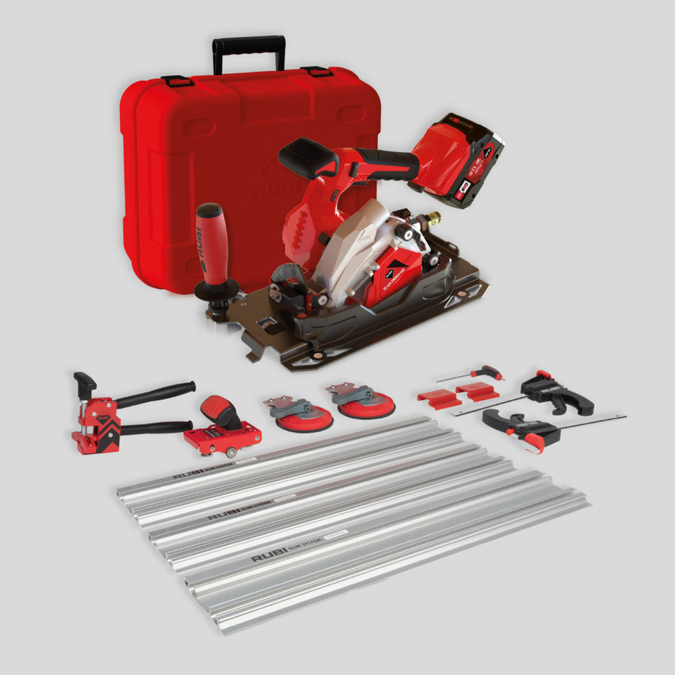 Rubi Kit TC-125 CAS Energy All-in-One Cirkelzaag En Snijwagen-10002597
