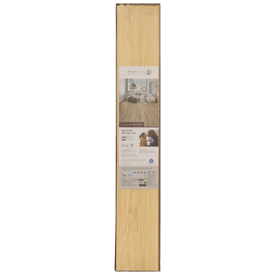 Laminaat 7mm V4-groef Gold Fiordaliso Eiken K629 20,5x130,1cm 2,47m2 70% PEFC-10003253
