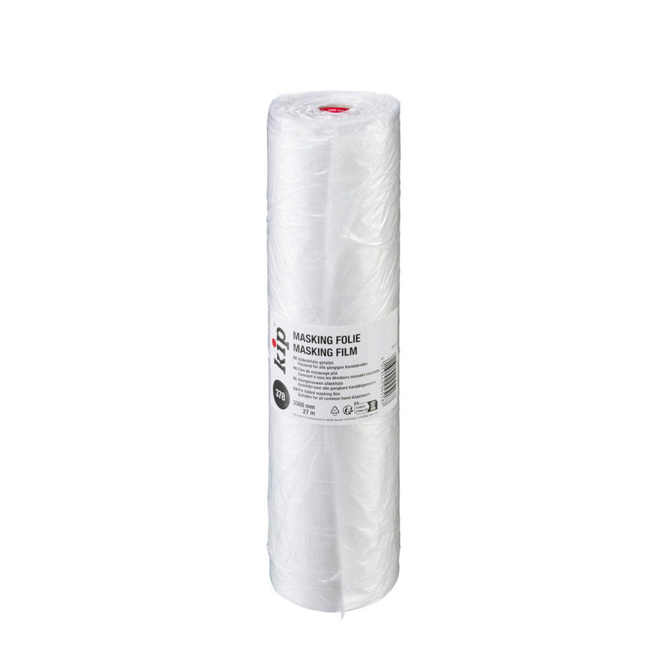 Kip 378 Masking Folie Transparant 3300mm x 27m-10003277