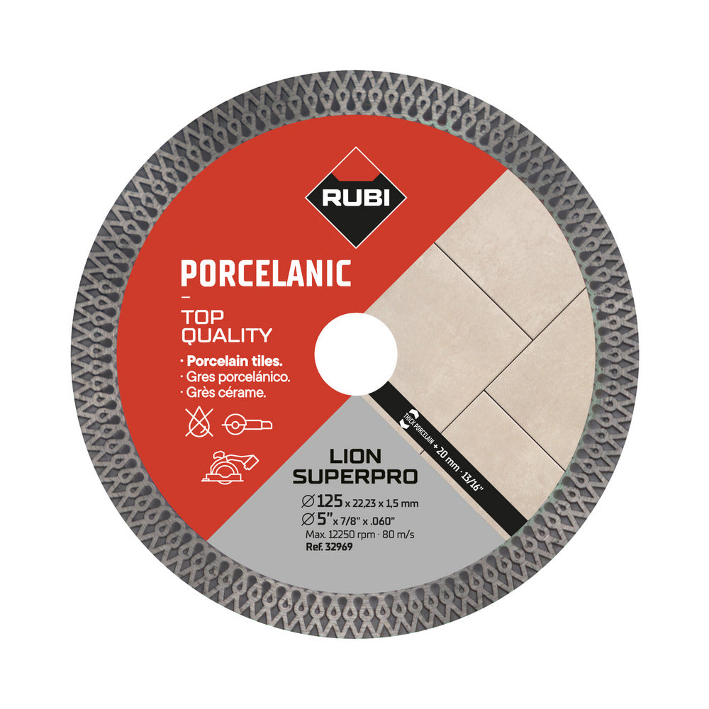 Rubi Diamantzaagblad Lion Superpro 125 5st-10003396