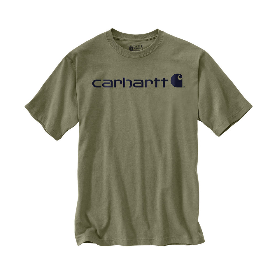 Carhartt Dearborn Relaxed Logo T-Shirt Groen-10003402