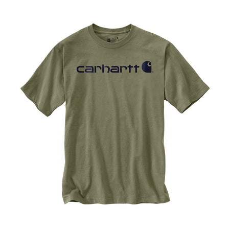Carhartt Dearborn Relaxed Logo T-Shirt Groen-10003527