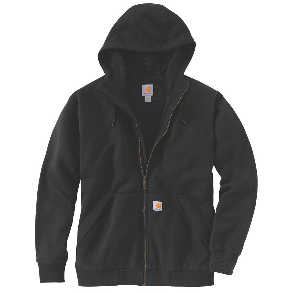 Carhartt Sweatshirt Paxton Thermal Lined Full Zip Zwart-10003549