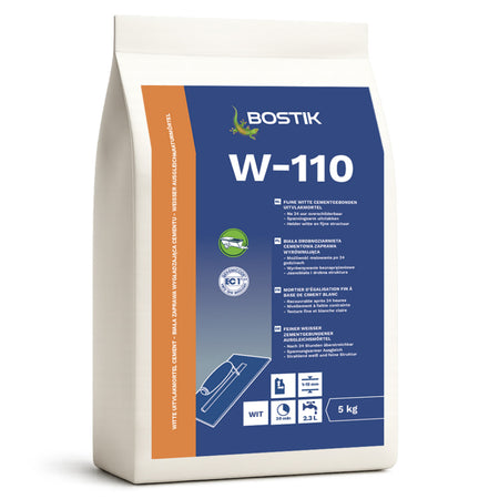 Bostik Pleister Stucco W110 Wit 1-10mm 5kg-10005128
