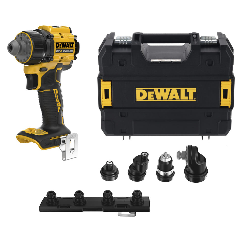DeWALT 18V XR Multi-head schroef-/boormachine in TSTAK Koffer DCD803NT-10006346