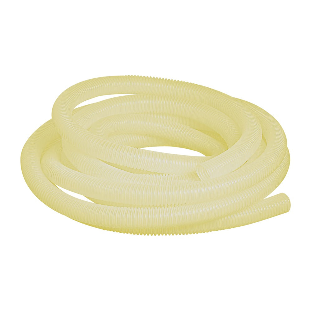 Elektrabuis flexibel PVC 5/8'' crème KEMA-keur in geribde uitvoering 100 meter-115492
