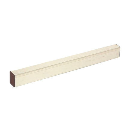 Super Prof Vloerrij Kokerprofiel Aluminium Radius 2 Breedte 60mm 2500mm-117426