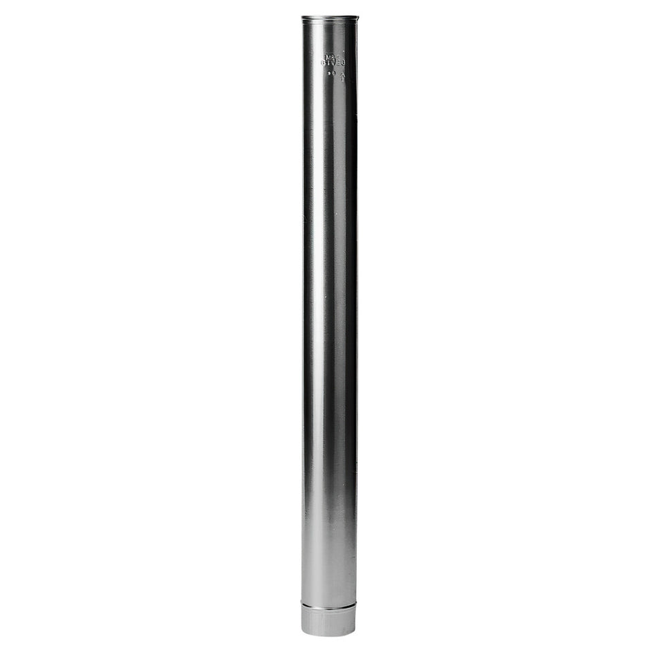 Burgerhout Pijp Rookgasafvoer Aluminium Ø110mm 1m-117671