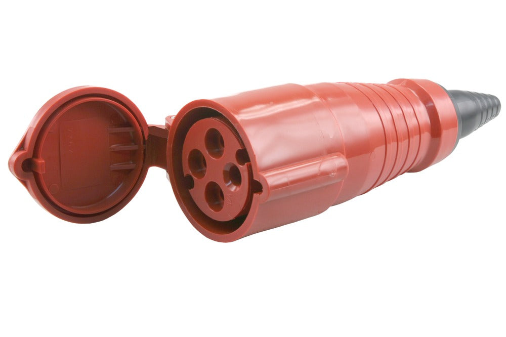 ABL Contrastekker Kracht Twist 3-Polig+E Rood IP44 32A-157331