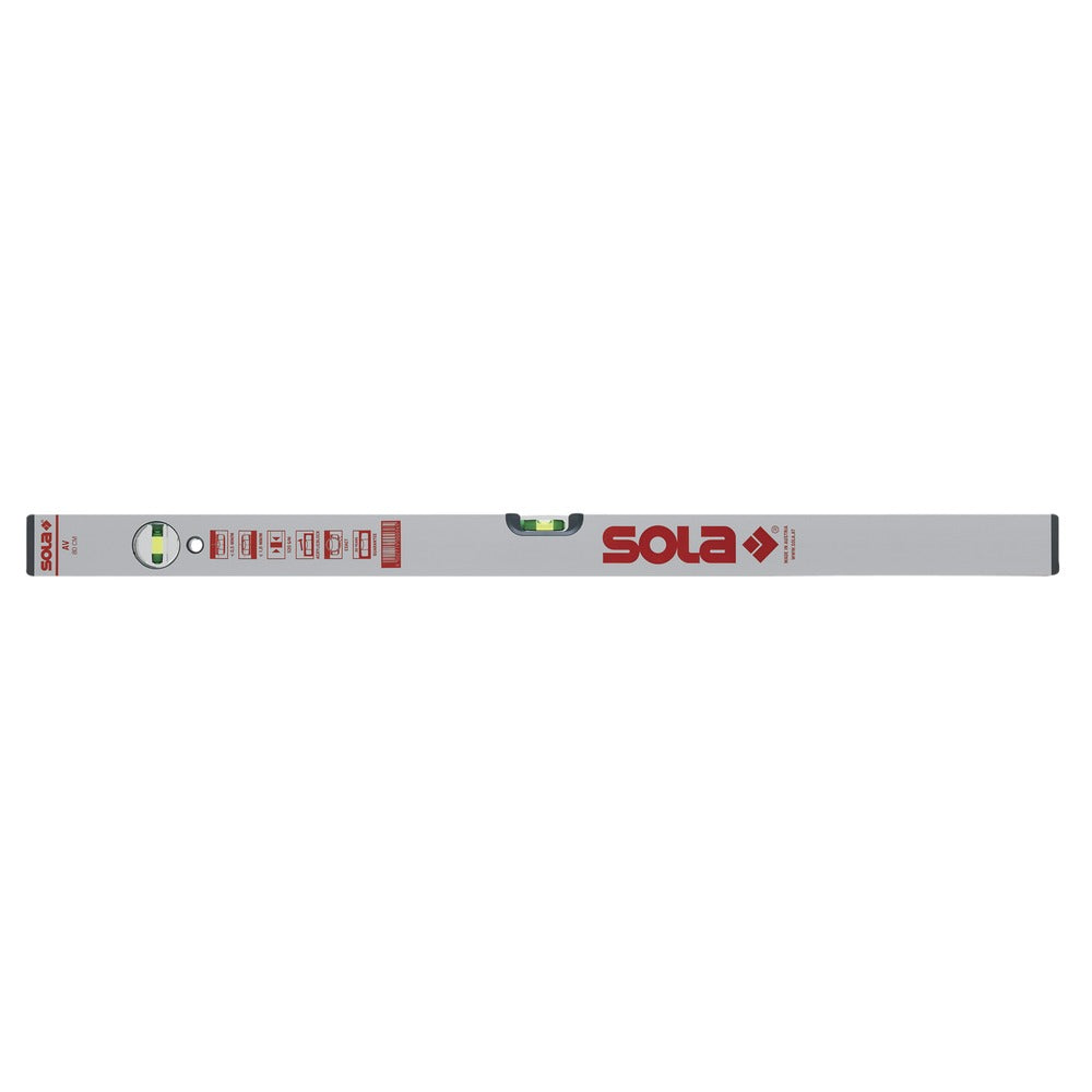 Sola Waterpas AV NOVA aluminium 2 libellen nauwkeurigheid 0,5 mm/m 600 mm-158515
