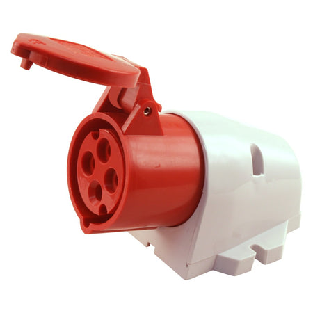 ABL Contactdoos Kracht 3-Polig+E Rood IP44 16A-170772
