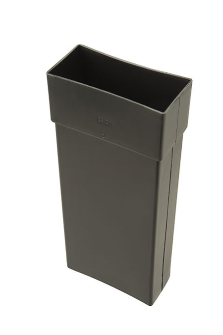 Ubbink Verlengstuk Vloerventilatiekoker Zwart 250x105x200mm-206417