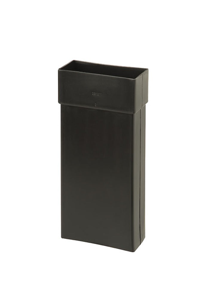 Ubbink Verlengstuk Vloerventilatiekoker Zwart 250x105x200mm-206417