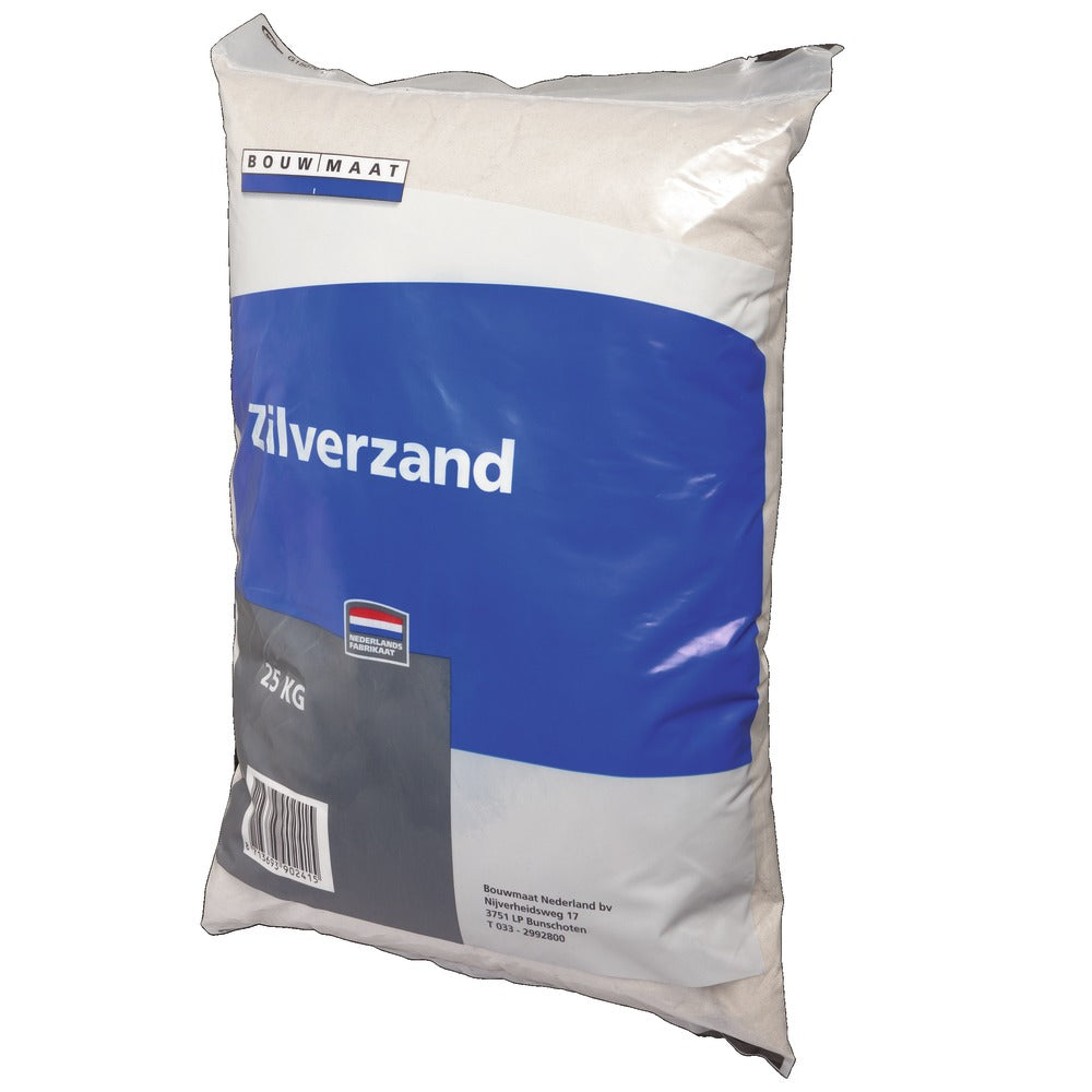 Bouwmaat Zilverzand 0-0,3 mm 25 kg-219700