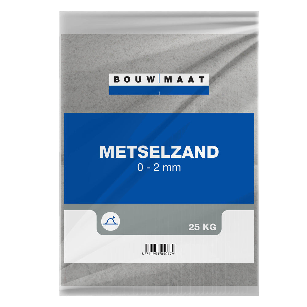 Bouwmaat Metselzand 0-2mm 25kg-219719
