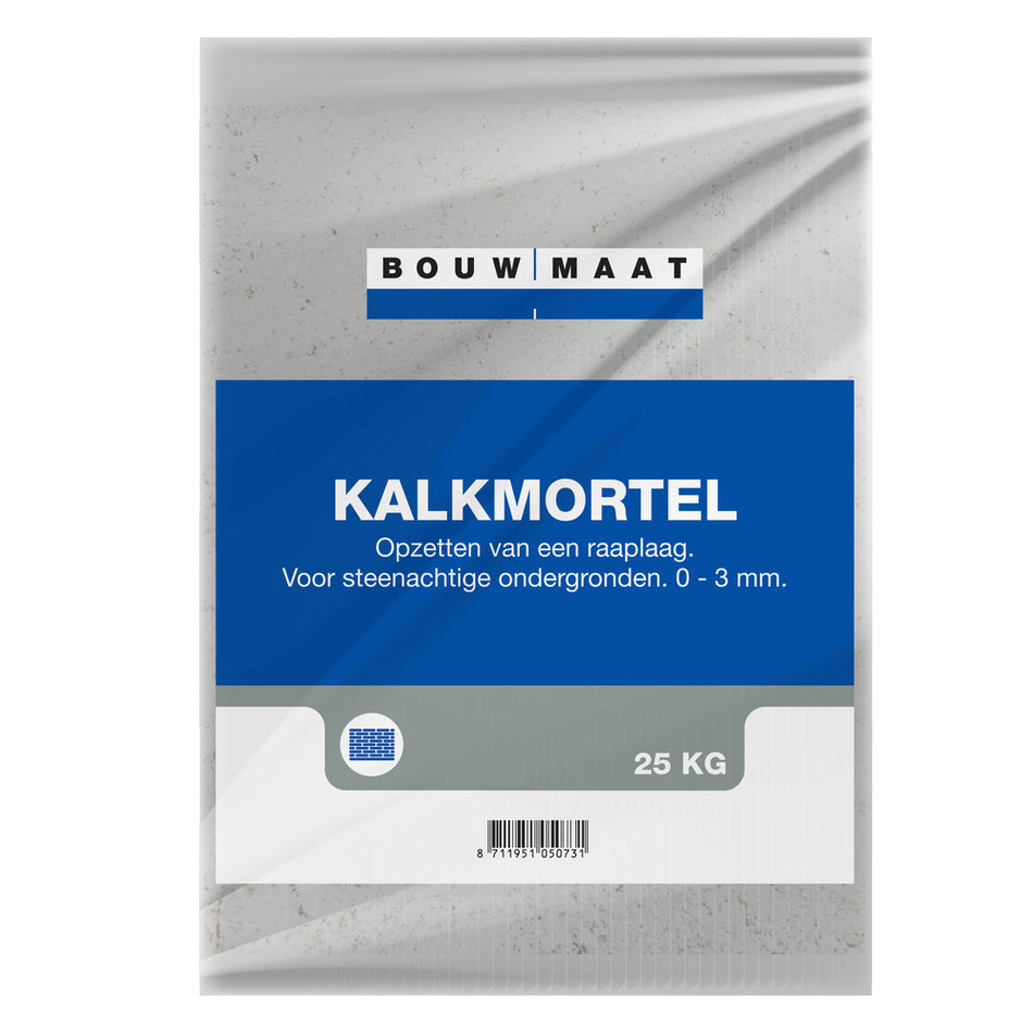 Bouwmaat Kalkmortel 0-3mm 25kg-219751