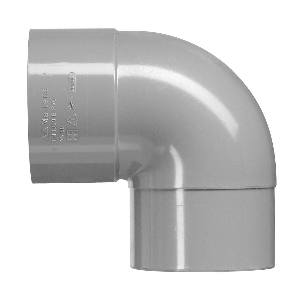 Martens PVC Bocht Lijmmof/spie 3,2mm 88°-228237