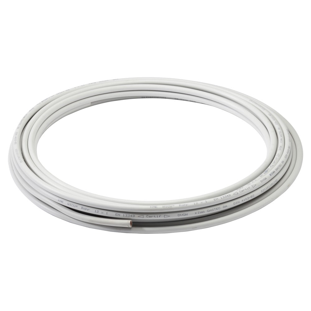 Wicu Buis roodkoper 12 mm met PVC mantel-258874