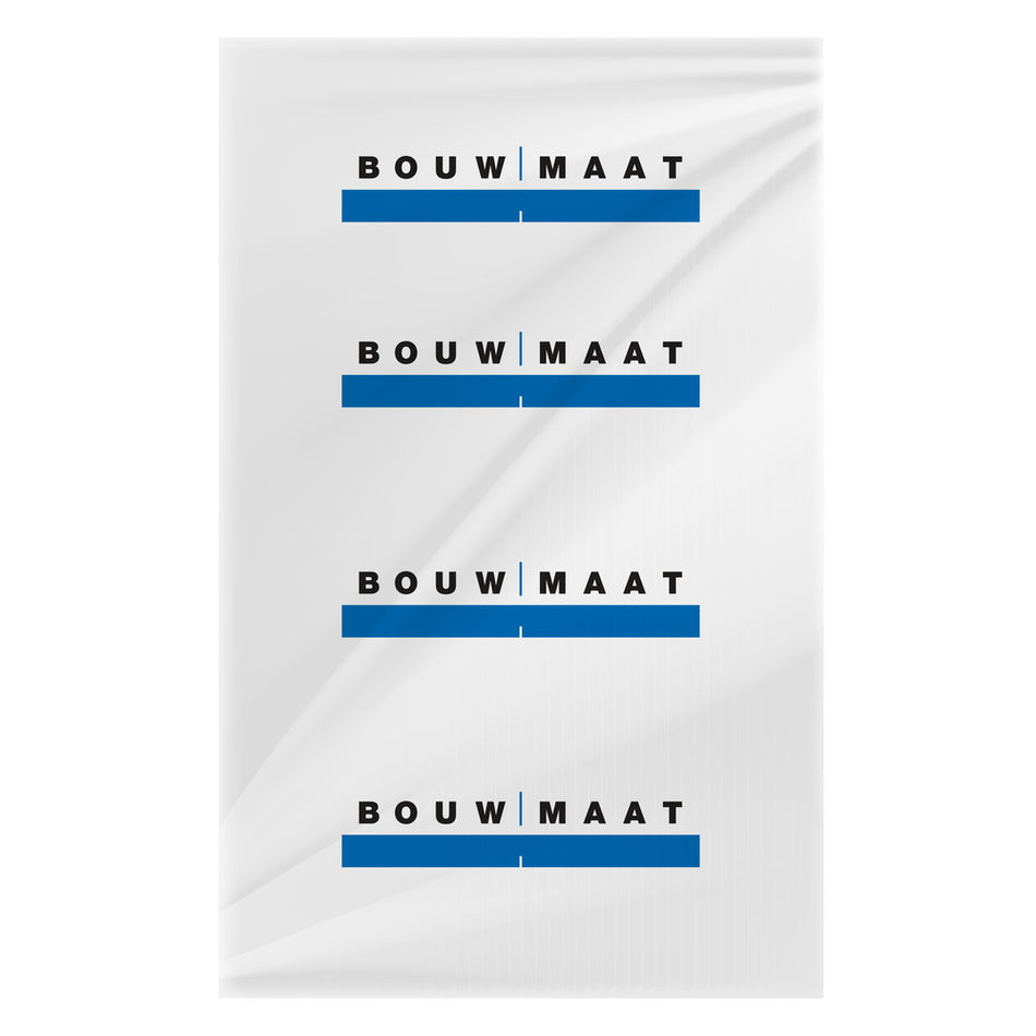 Bouwmaat Puinzak 50x80cm transparant 120 mµ-258920