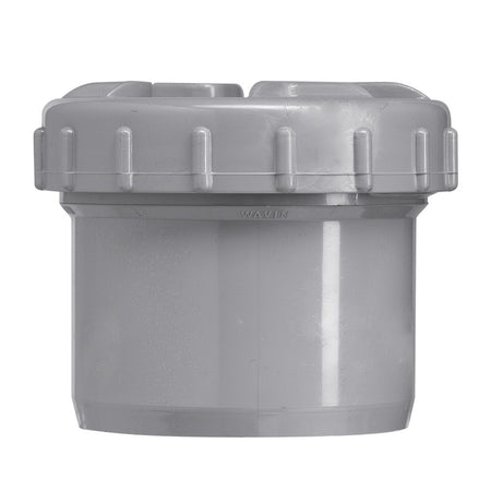 Eindstuk PVC wanddikte 3,2 mm Ø 125 mm met schroefdeksel KOMO-keur-268657