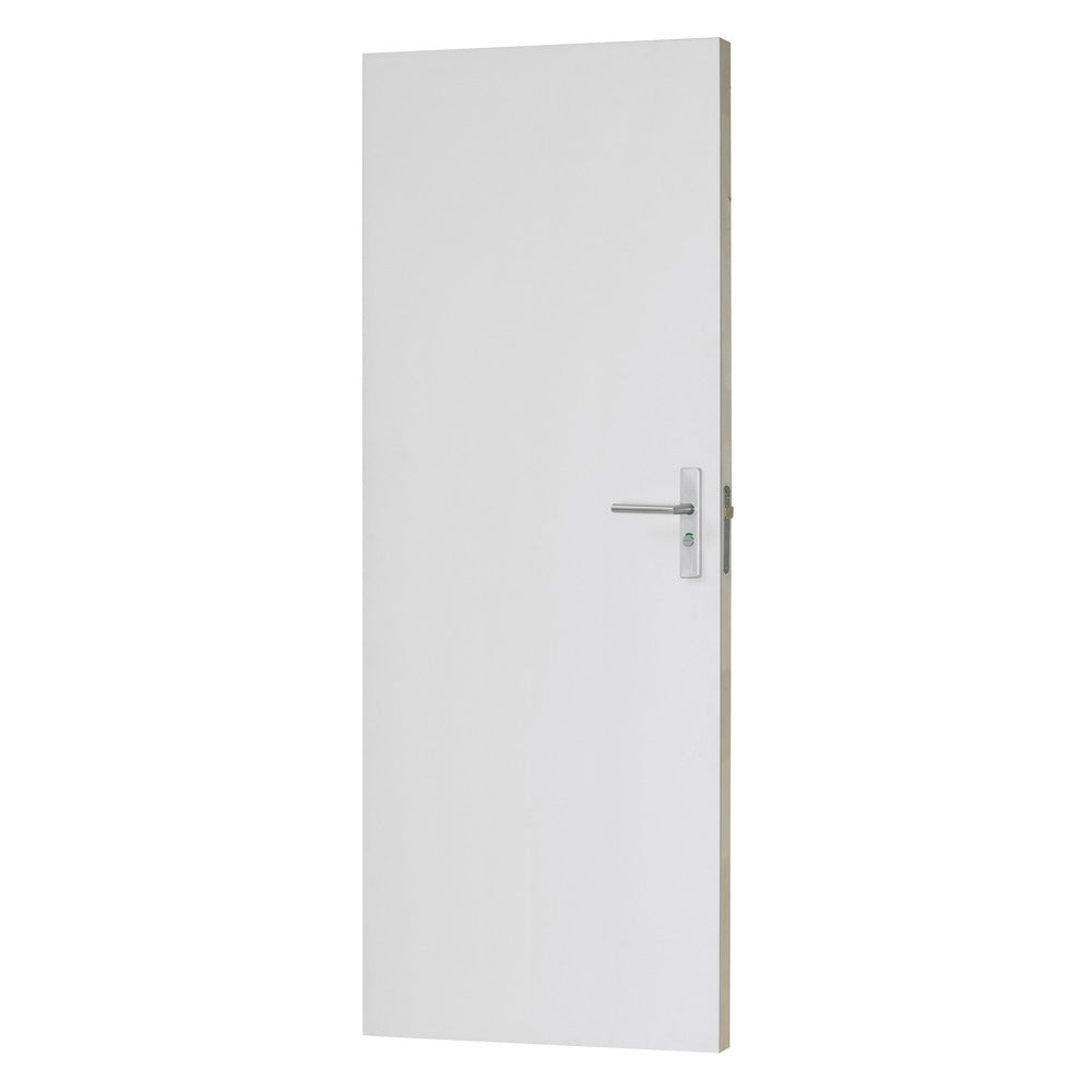 Skantrae Boarddeur SKB 280 vlak 63x201,5 stomp gegrond wit 70% PEFC-273629