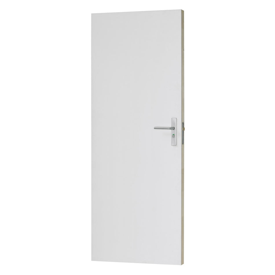 Skantrae Boarddeur SKB 280 vlak 68x211,5 stomp gegrond wit 70% PEFC-273696