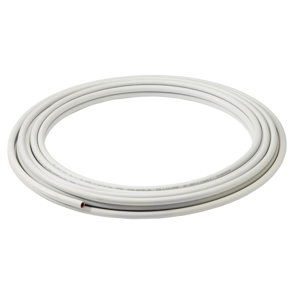 Wicu Buis roodkoper 15 mm met PVC mantel-277248